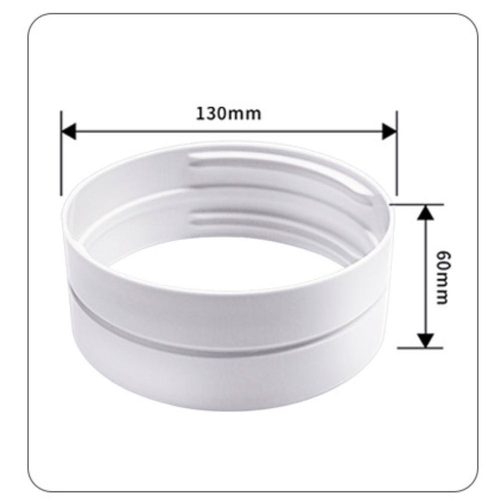 Adaptateur de tuyau de climatisation, connecteur de tuyau de ventilation portable, 130 mm - 6
