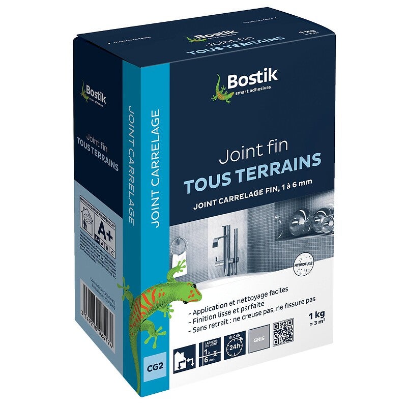 Joint pour carrelage Bostik Fine Tile Grout 5 kg Blanc CG2 1-6 mm - 2