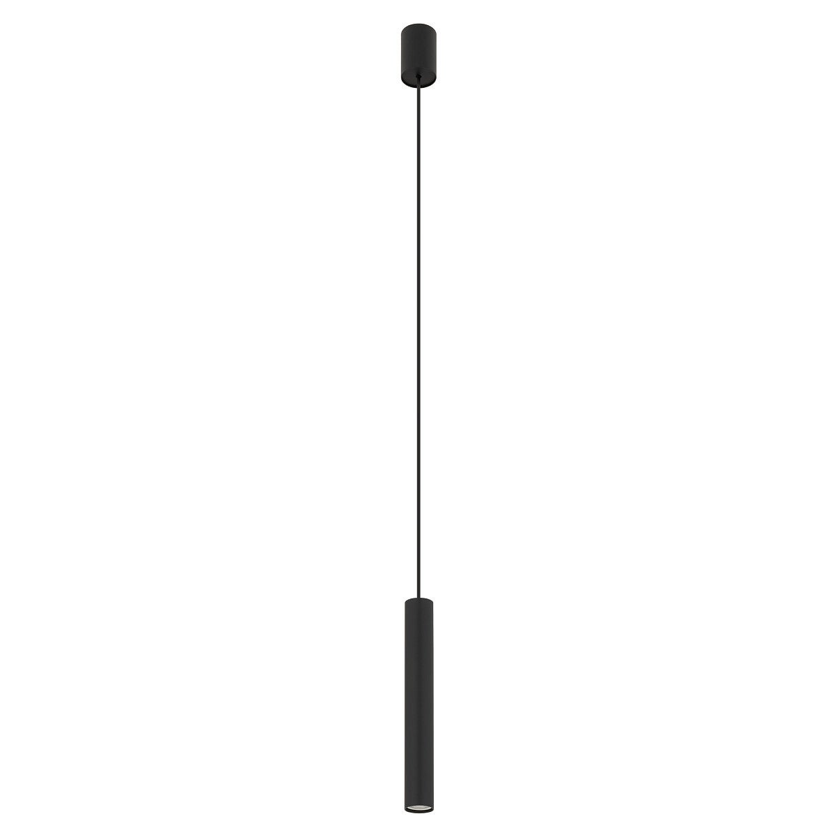 Lampa wisząca Fourty czarna 1xGU10x10W punktowa tuba wym: 133 x 4 x 4 cm metal Nowodvorski Lighting
