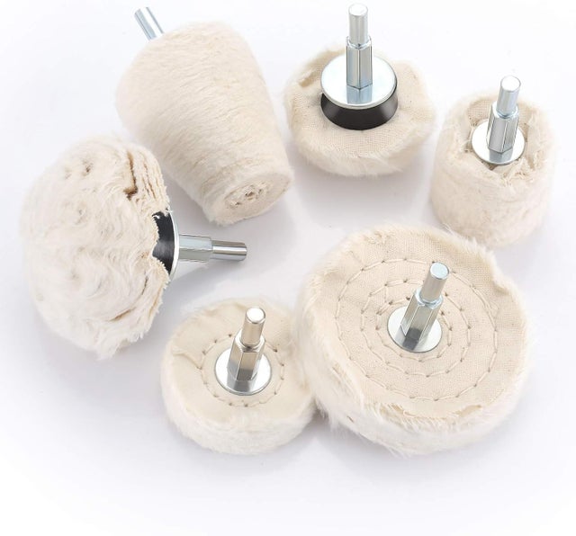 Lot De 2 Pierres Abrasives à Tige Hexagonale Conique - Meules Pour Outils Rotatifs, Polissage Et Ébavurage