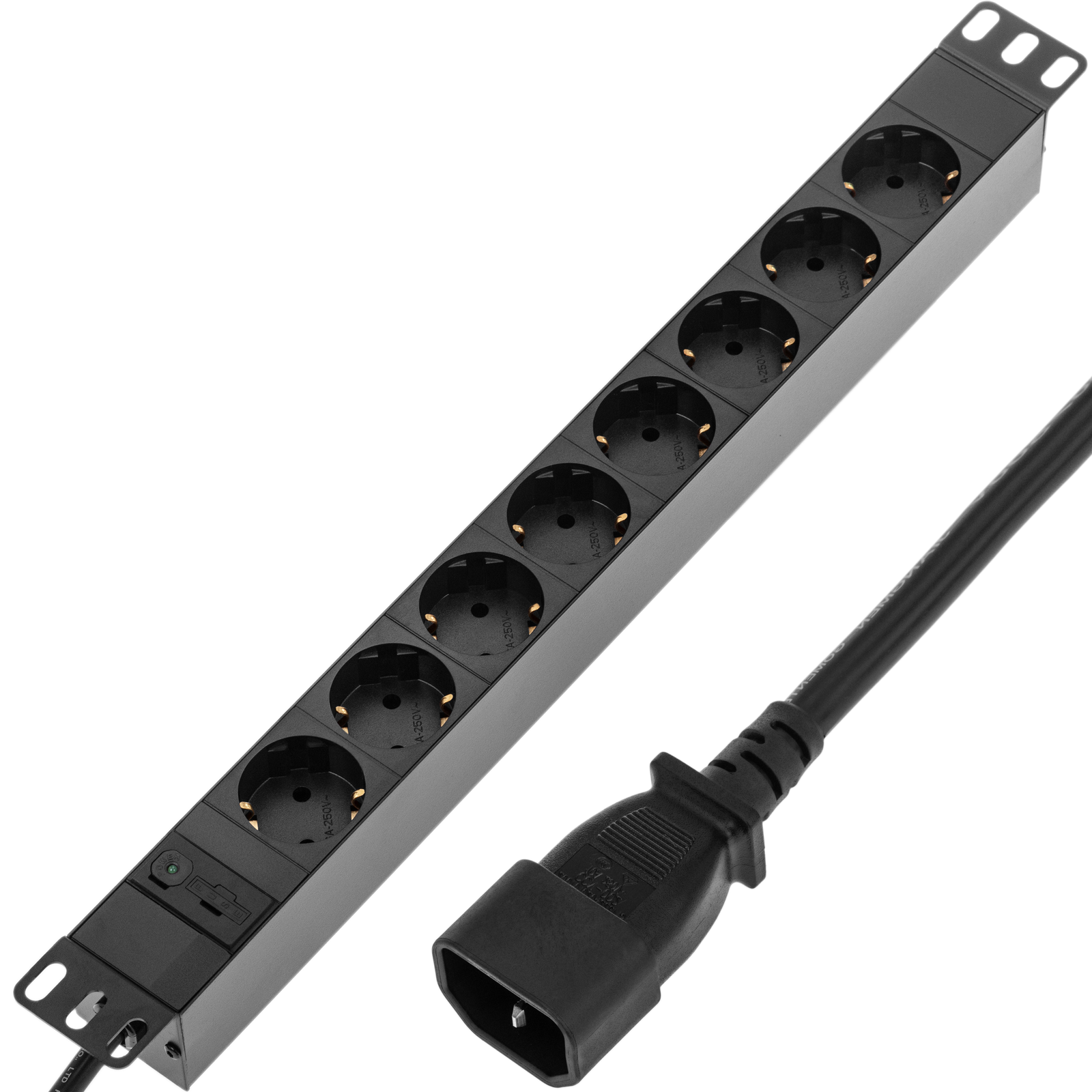 Schneider Electric Odace - Presa Telefonica A T Nero, SC5S54A496, IP21