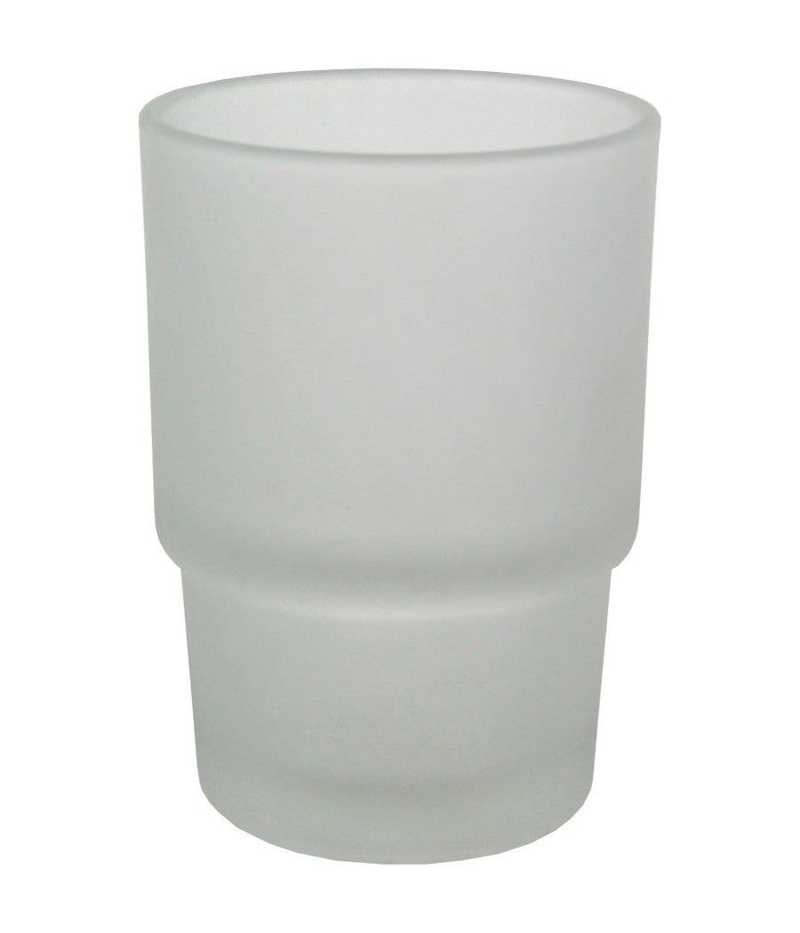 KZQ 170 X 85 X 100 Mm Set Di 2 Bicchieri Portaspazzolino In Plastica Grigia Per Bagno 88434853