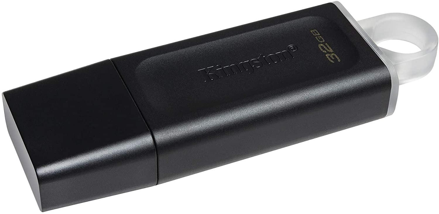 KINGSTON PENDRIVE 32GB EXODIA ORIGINAL PENDRIVE USB 3.2 NEGRO - Imagen 2