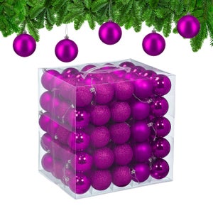 Palline Di Natale Rosse Lucide