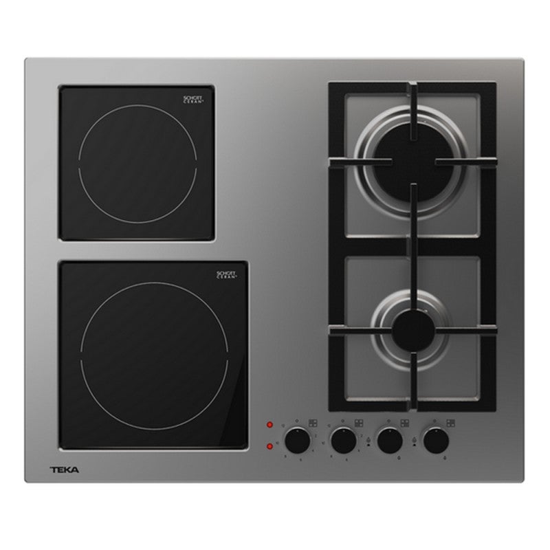 Teka Placa Gas Y Vitro Efx 60.1 2G 2H Ai Al Btn Butano Natural , Leroy Merlin