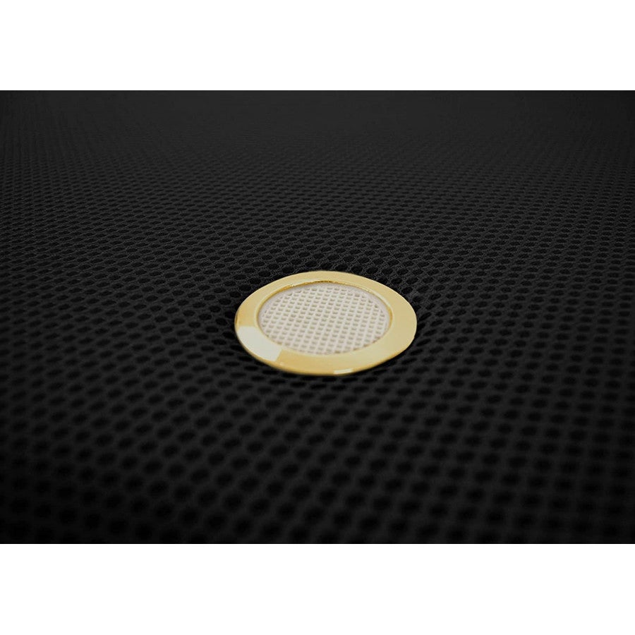 Base Tapizada 3D Negro con Patas de Metálicas de 25 cm, Barras Transversales de Refuerzo, Medida: 150x190 cm - 4