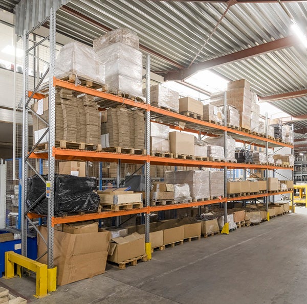 Élément suivant : Rack à palettes 3 niveaux - 4500x3300x1100mm - Utilisable uniquement avec un module de départ - RAYOPAL/3N/4533/S - 4