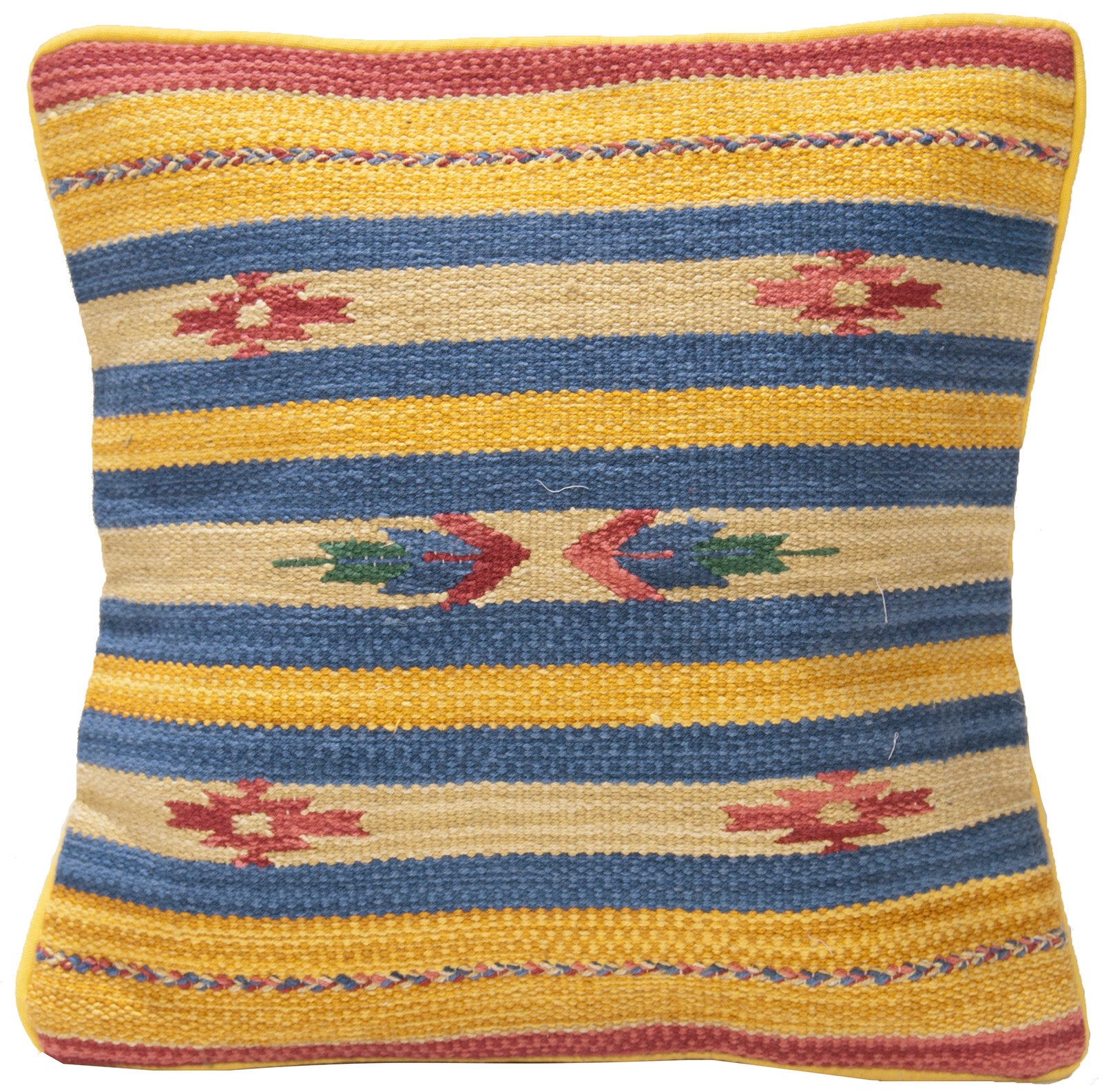 Oryginalna ręcznie robiona poduszka Kilim Square 60x60 cm