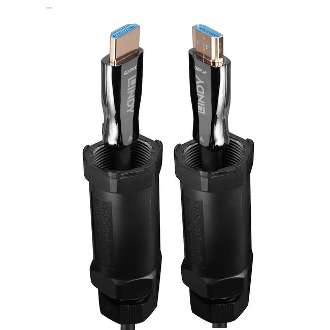 Câble D'alimentation IEC C19 Vers C20 - 1 Mètre, Bleu, Pour Serveurs, Baies De Brassage (H05-VVF 3G 1,50mm²)
