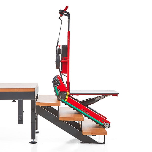 Carrello elettrico per scale - Ripiano 633x500mm - Carico max 400kg - DOM400