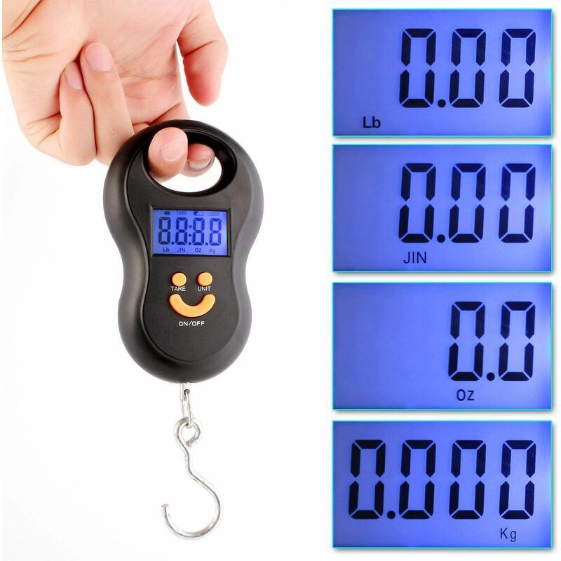 Mini peson Portable Digital balance bagages poids crochet balance ...