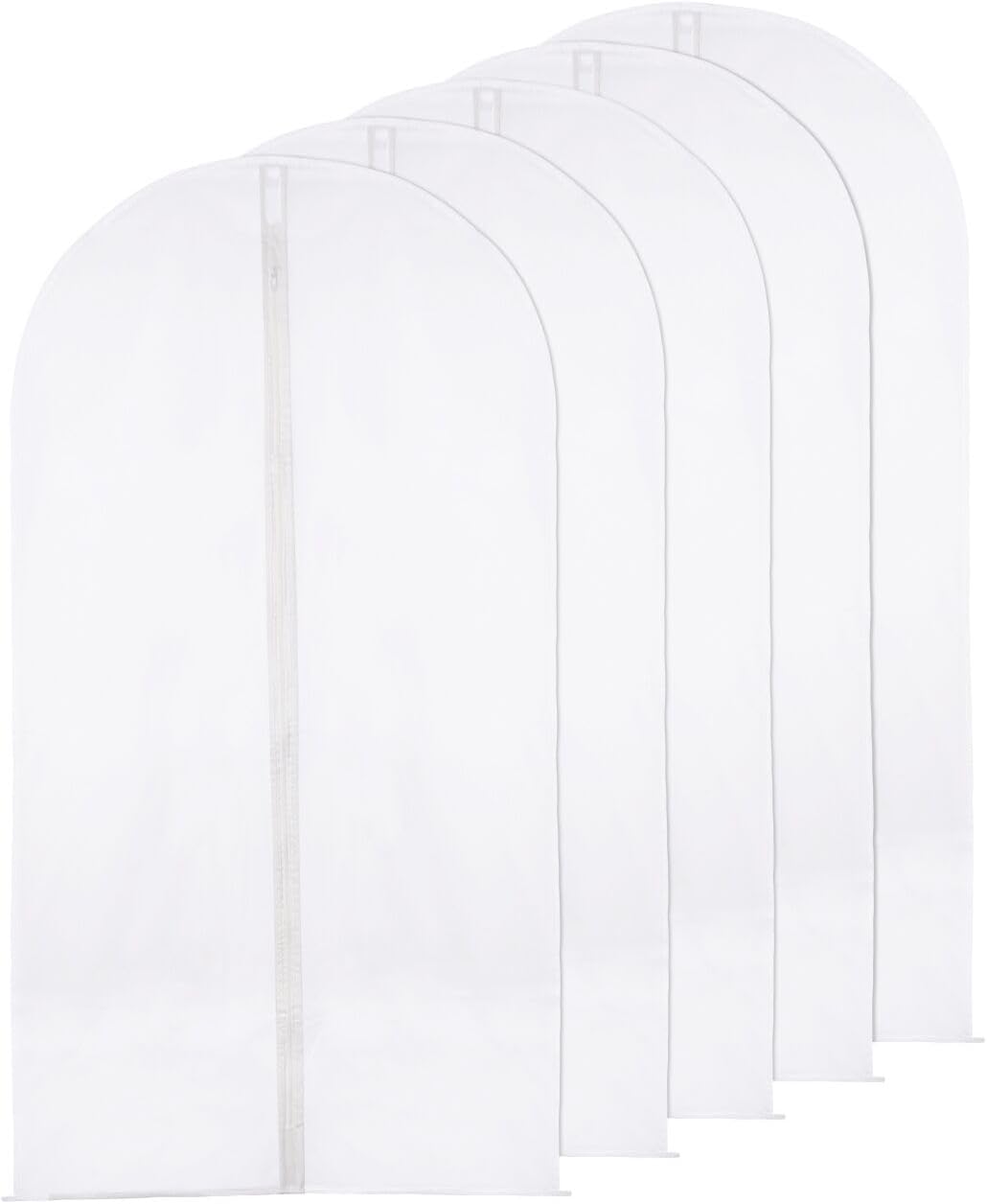 Oddychające i pyłoszczelne torby do przechowywania ubrań (5 szt., 60 x 120 cm)