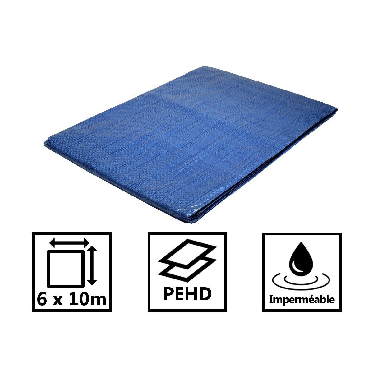 Medical Sud Teli Monouso Per Fangoterapia - 10 Pezzi In Polietilene, Impermeabili, 180x210 Cm, Made In Italy
