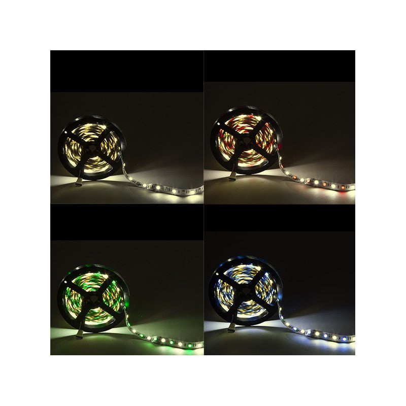 Mextronic Bande LED 5050 Blanc Chaud (2700K) 72W 500CM 12V IP20 LED Rayures