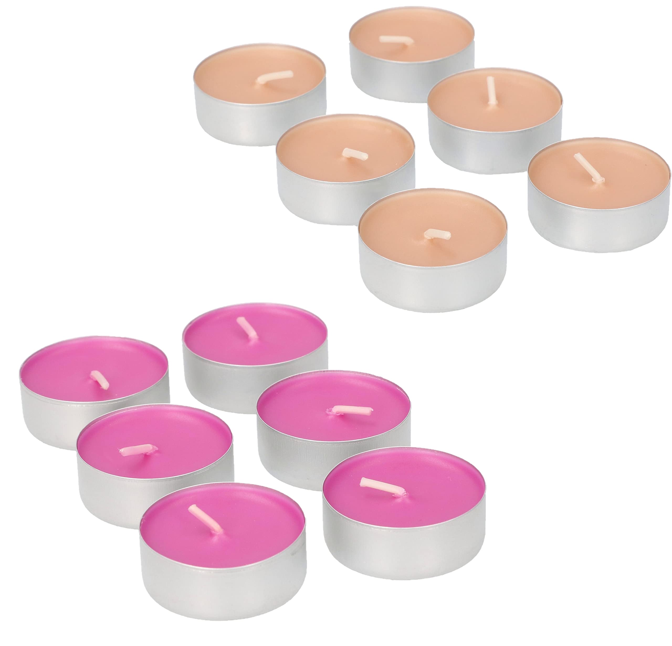 Zestaw tealight podgrzewacze świeczki zapachowe wkłady - 12 szt. - KOTARBAU - 5