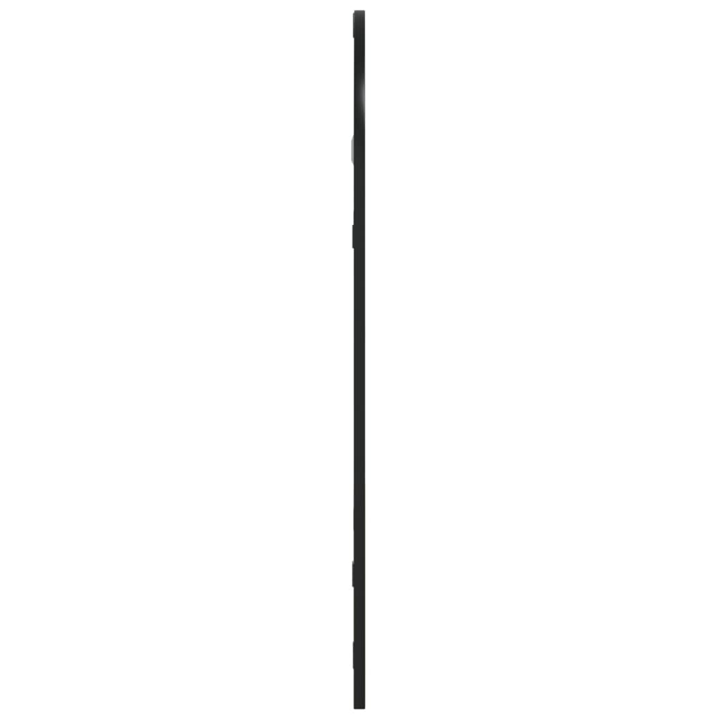 Maison Exclusive - Miroir mural noir 30x60 cm arche fer - 4