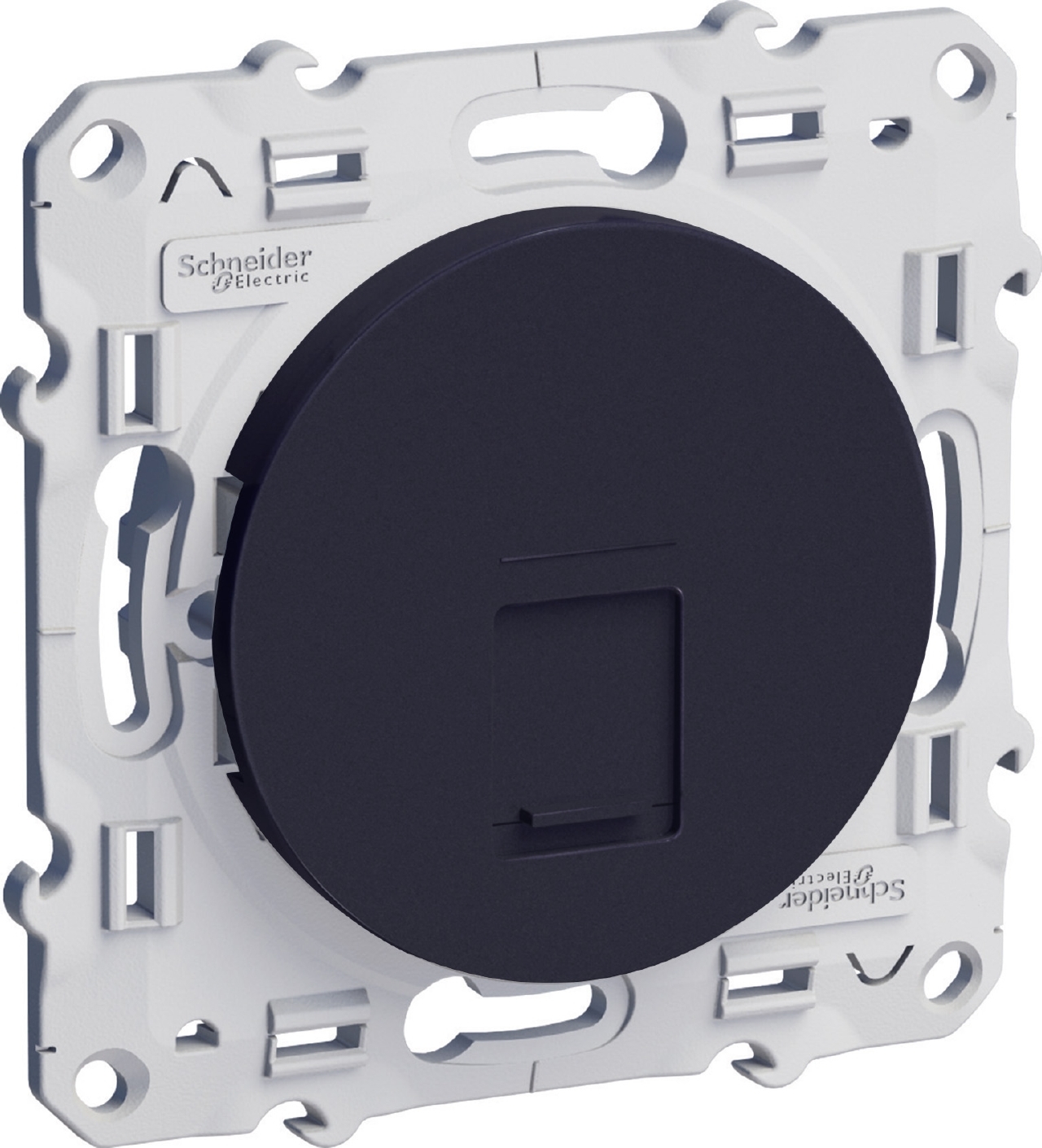 Prise RJ45 Schneider Electric Odace anthracite main image 0