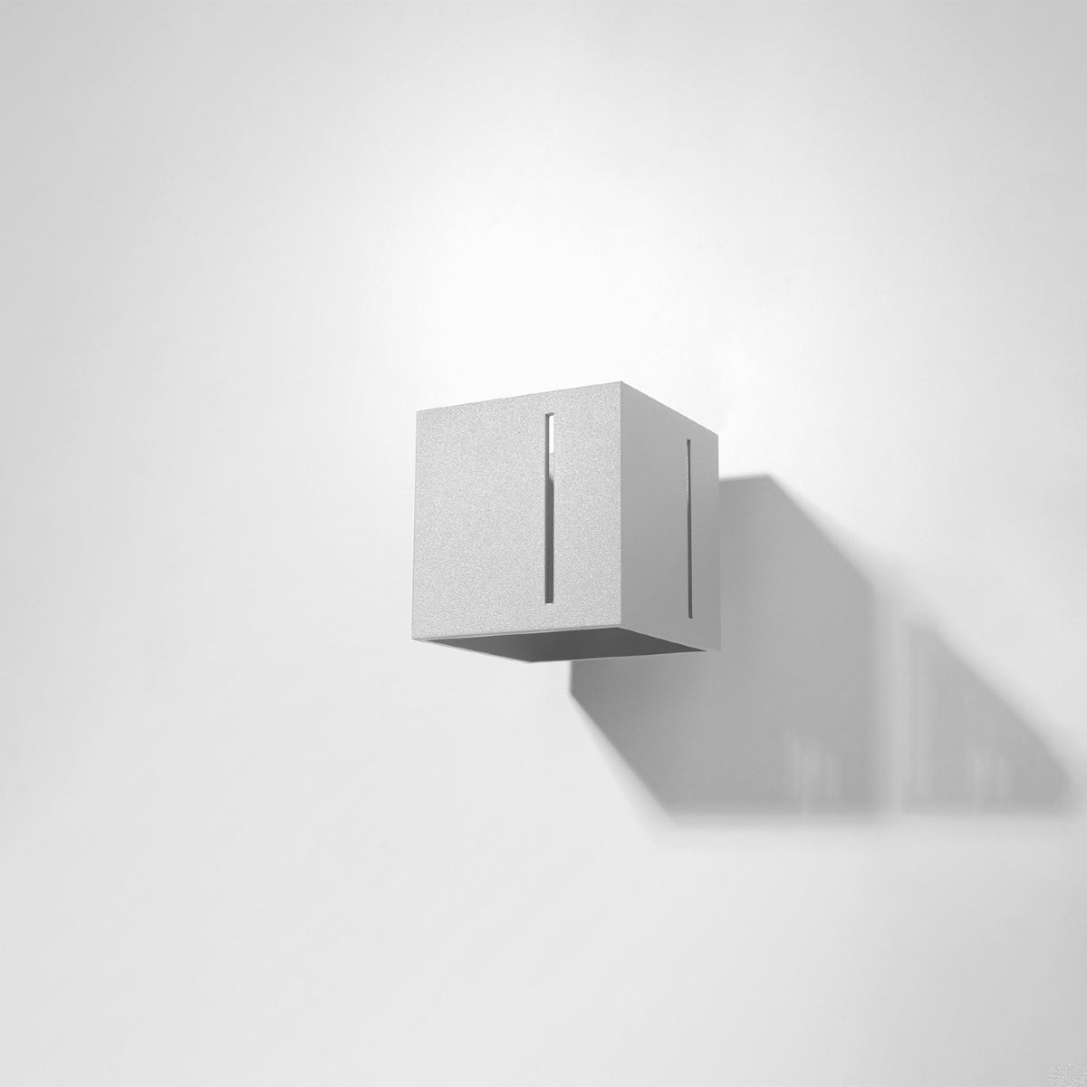 Kinkiet LUMINARA szary LED 4000K - 10x12x10cm Sollux