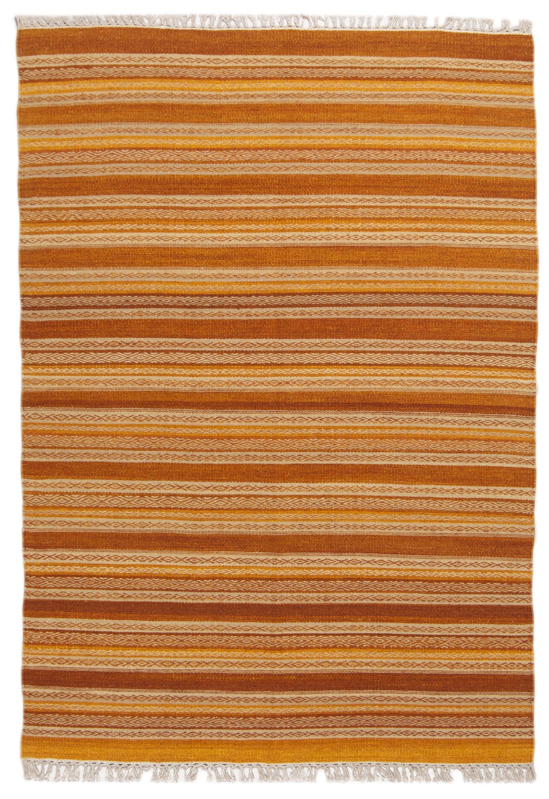 Oryginalny ręcznie robiony indyjski kilim (150x90 cm) - (Galleria farah1970)