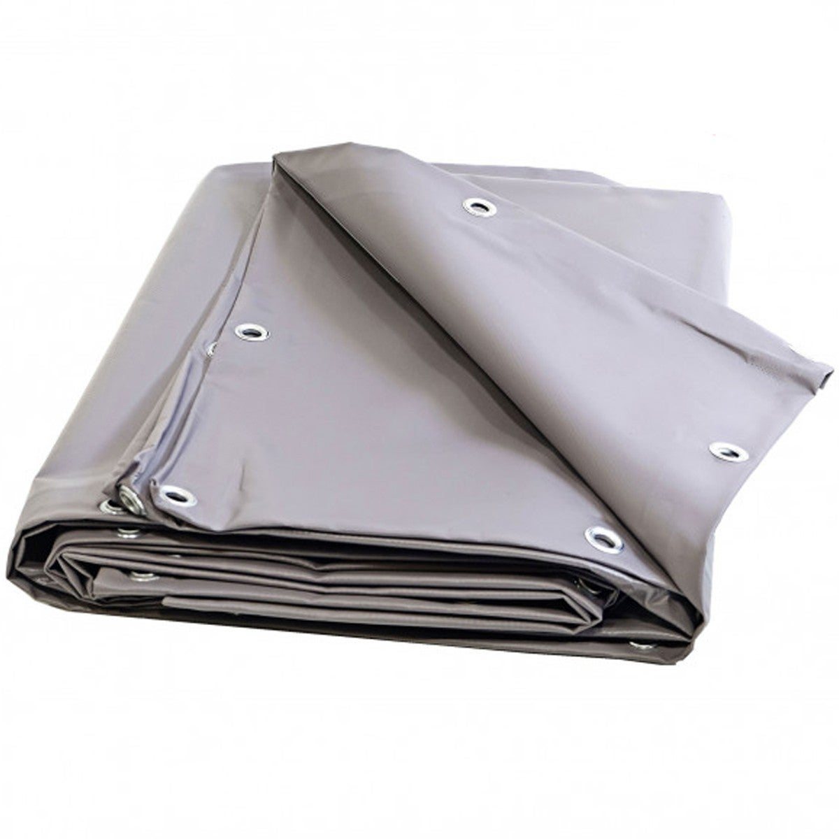 Cubierta de pérgola 6 x 4 m gris 640 g/m2 pvc alta calidad