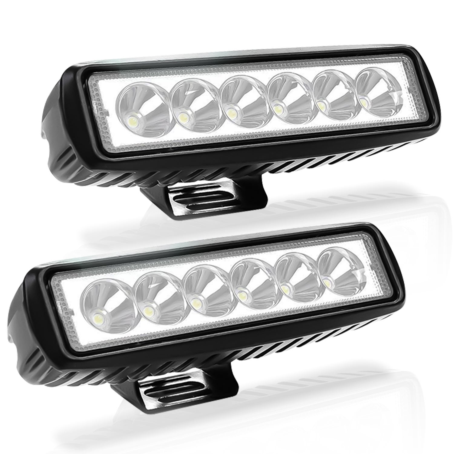 Faro Da Lavoro LED 8 X 18W 12V 24V Faretto Fuoristrada Per Trattore - Foto 7