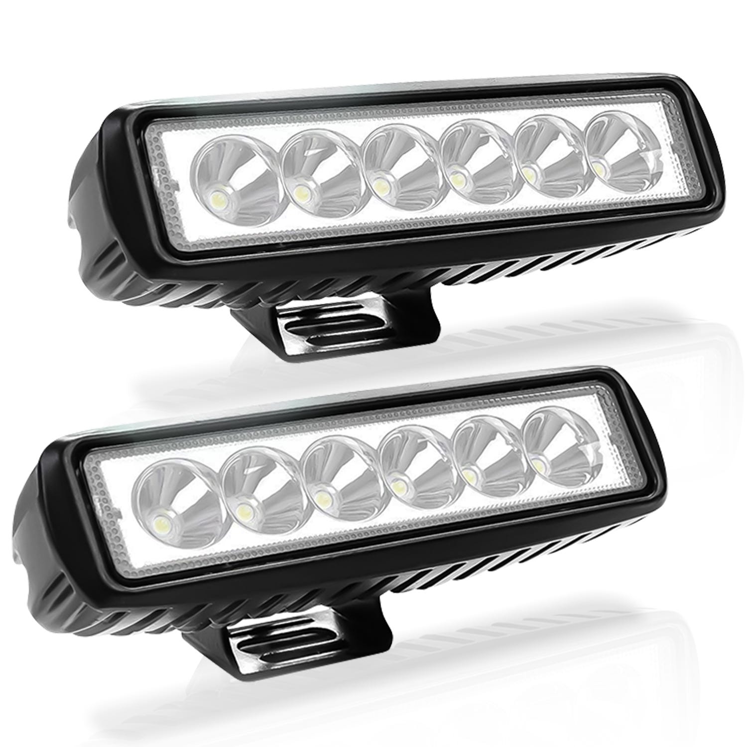 Faro Da Lavoro LED 8 X 18W 12V 24V Faretto Fuoristrada Per Trattore - Foto 7