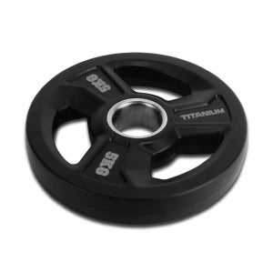 PhysKcal Piastre Per Pesi Olimpiche, 1x15kg, Finitura In Gomma, Apertura E Tri, Dischi Neri In Coppia - Foto 8