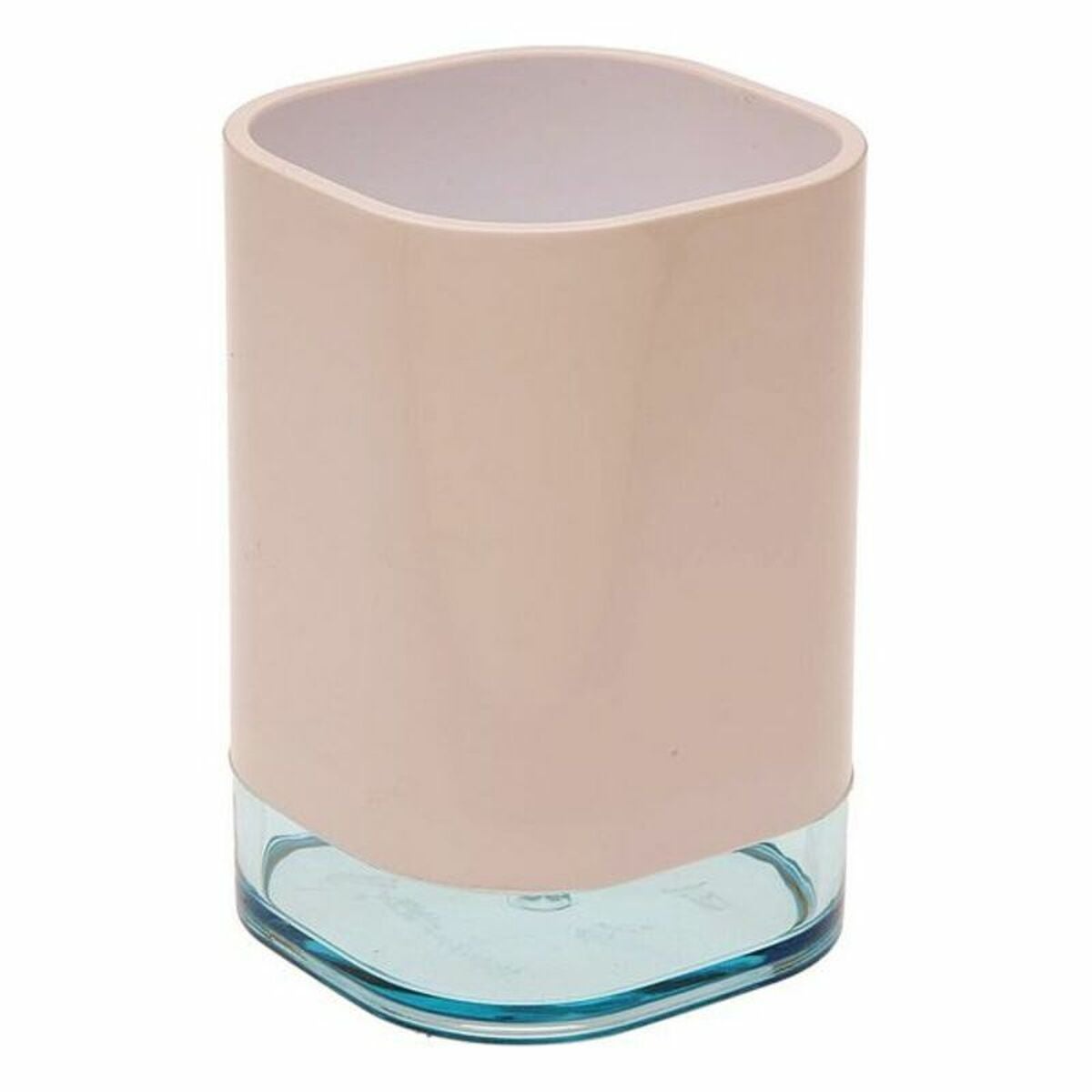 Gedy Dori Zahnbürstenhalter – Harz, Türkis, 8,5 X 8,5 X 10,5 Cm, Italienisches Design