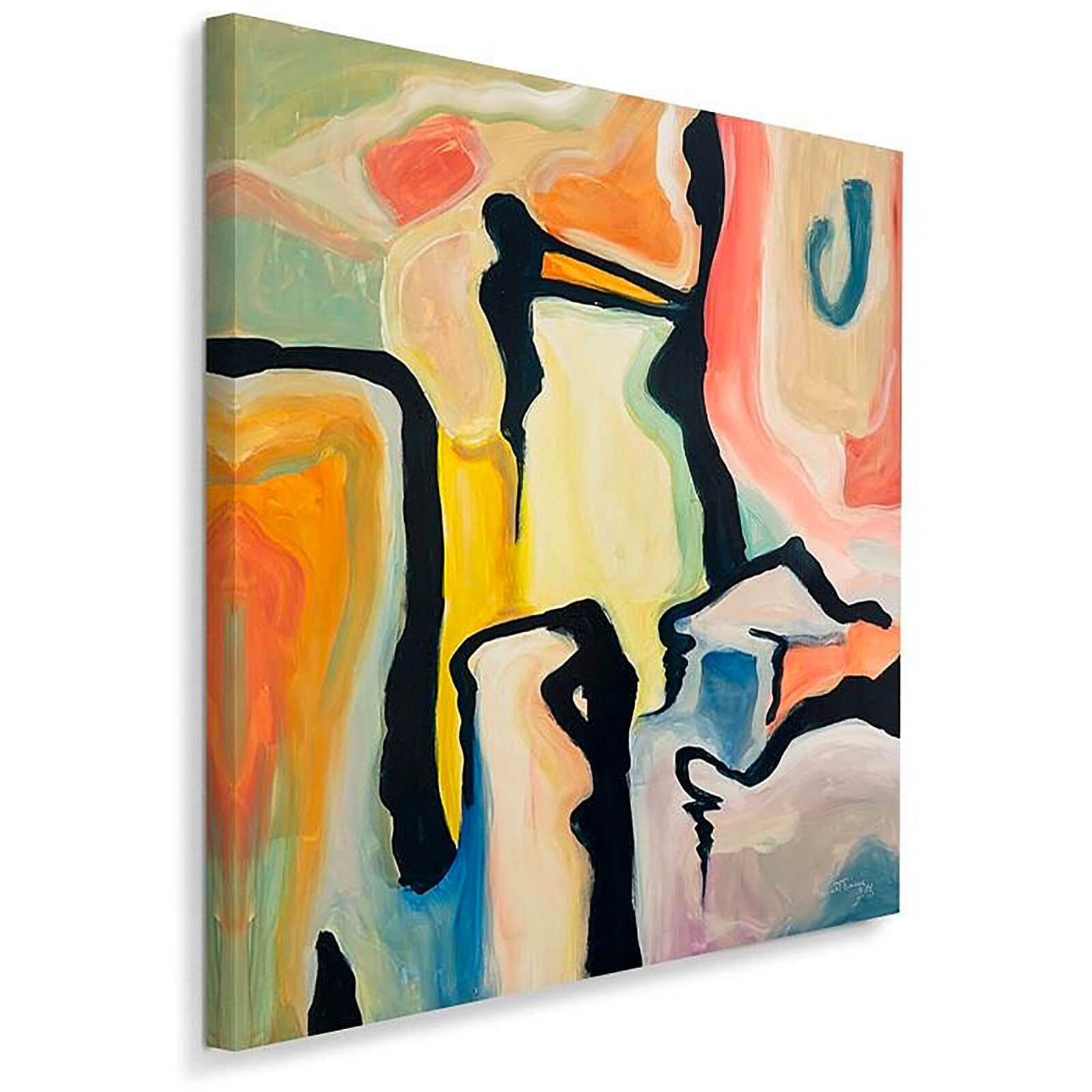 Tableau abstraction 66 - 40 x 40 cm - 2