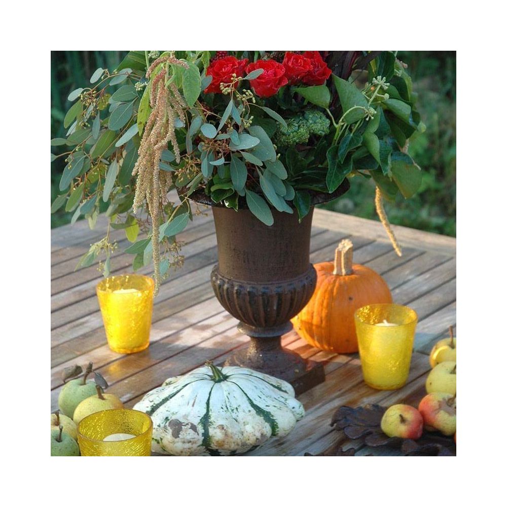 Vase de jardin décoratif français en fonte - 8