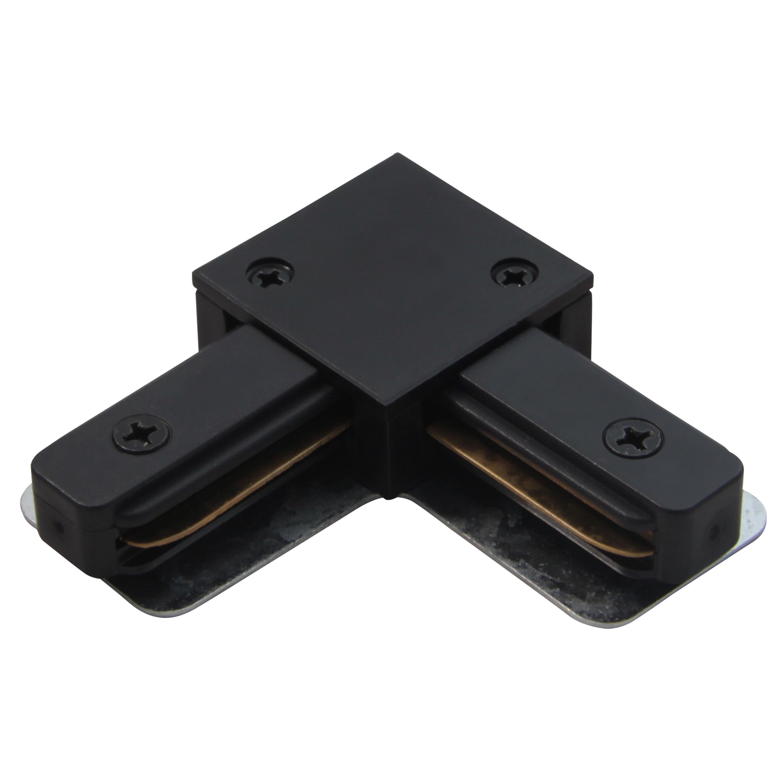 Łącznik 1-faza typ L 70x70x17mm IP20 wciskany do szyny czarny XUDO