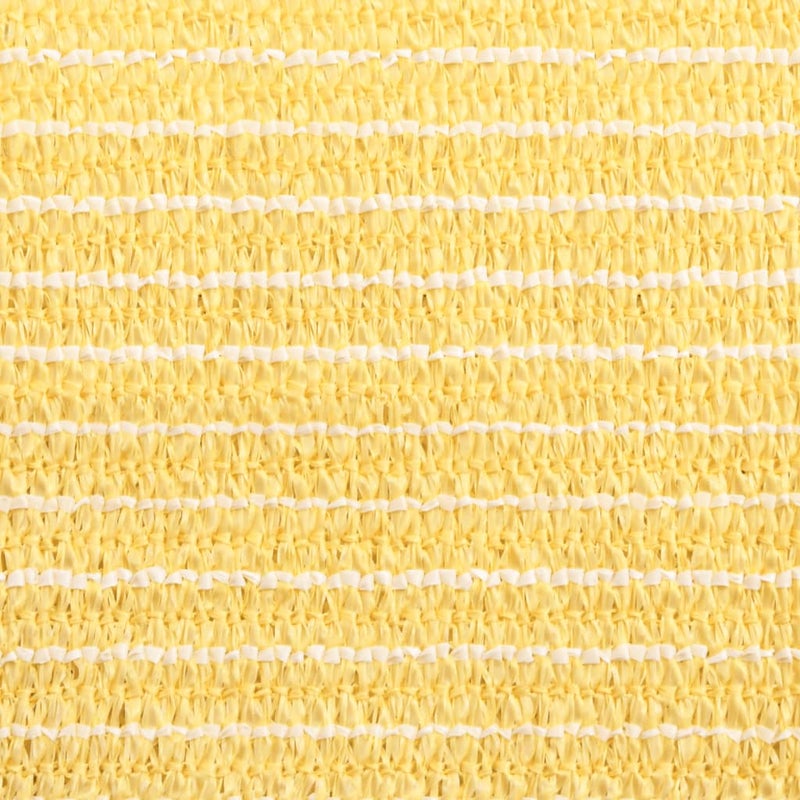 Żagiel przeciwsłoneczny HDPE beżowy, 160 g/m², do ogrodu, tarasu lub balkonu, 3 x 6 m