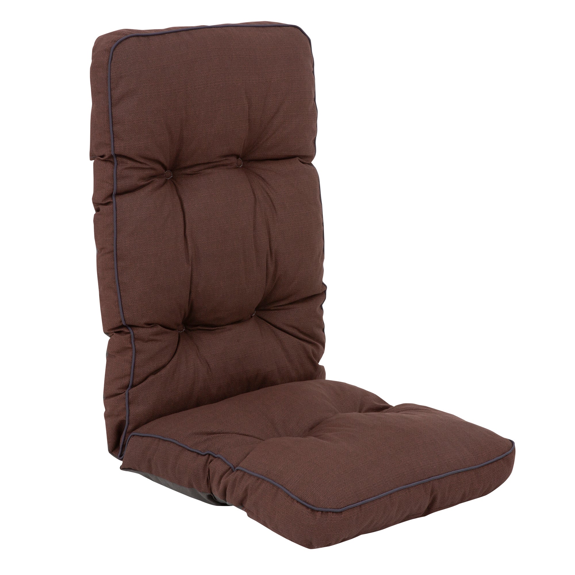 Poduszka na fotel ogrodowy 124 x 48 cm Royal / Lena brązowy PATIO