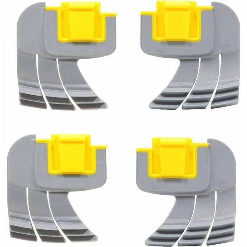 Zestaw 4 szczotek cyklonowych odśrodkowych R0714400 do odkurzaczy basenowych Zodiac MX8 MX6 Elite RW. Akcesorium do robota basenowego.
