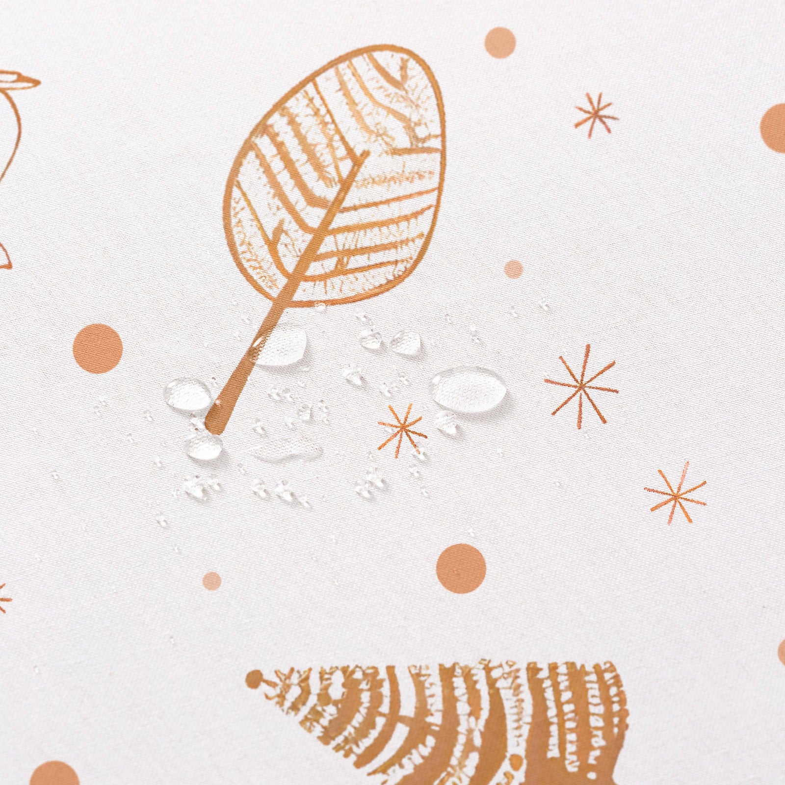 Tovaglia natalizia antimacchia rettangolare in tessuto di cotone 160x240 cm - Flurria - 2