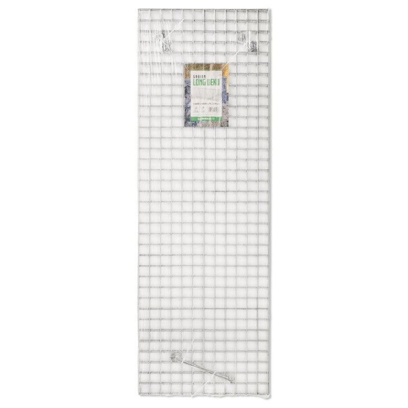 Gabion acier galvanisé L180 x H60 x Pr.30 cm tirants et crampons inclus - 3