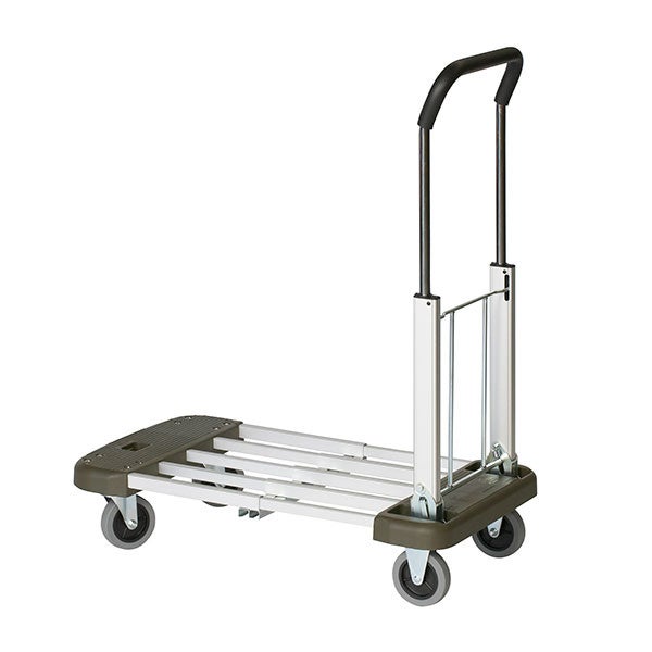 KELI Carrello Pieghevole Compatto In Alluminio, 80 Kg Di Capacità, Leggero 2,9 Kg, Manico Ergonomico - 4