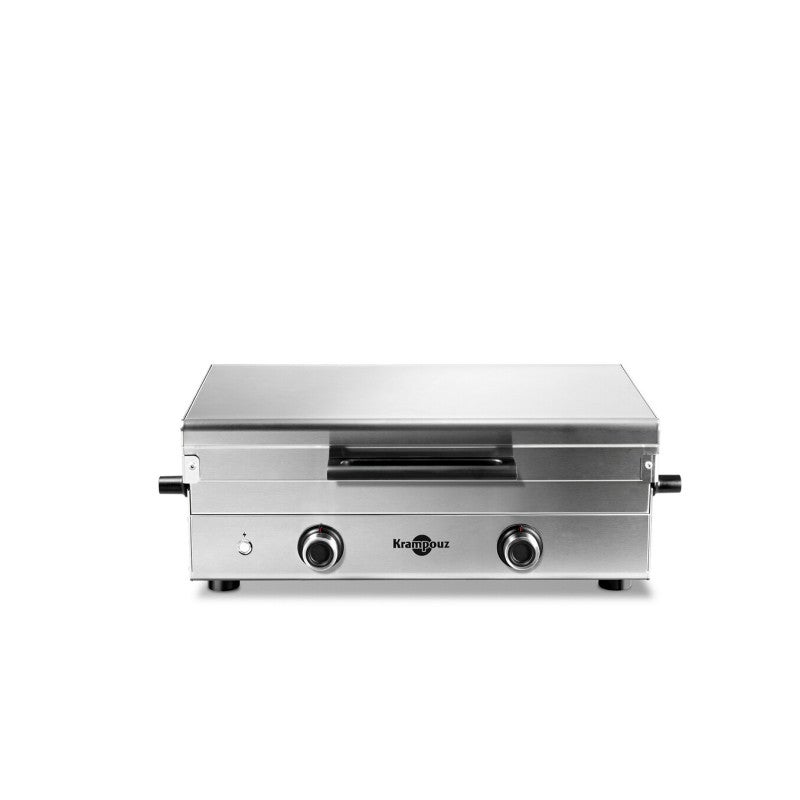 Płyta grill gazowa Krampouz Club Double duża powierzchnia inox