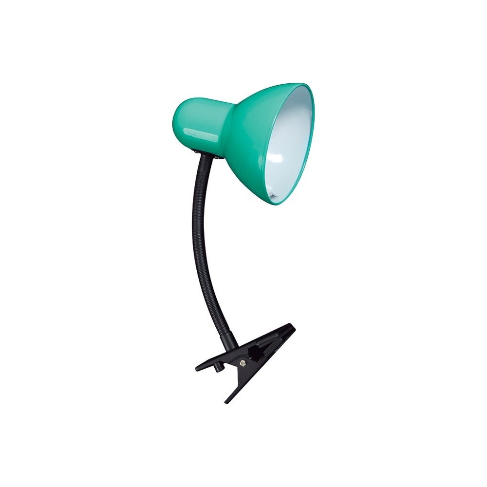 Pince de table flexo modèle CLIP vert INTERLUSA | Leroy Merlin