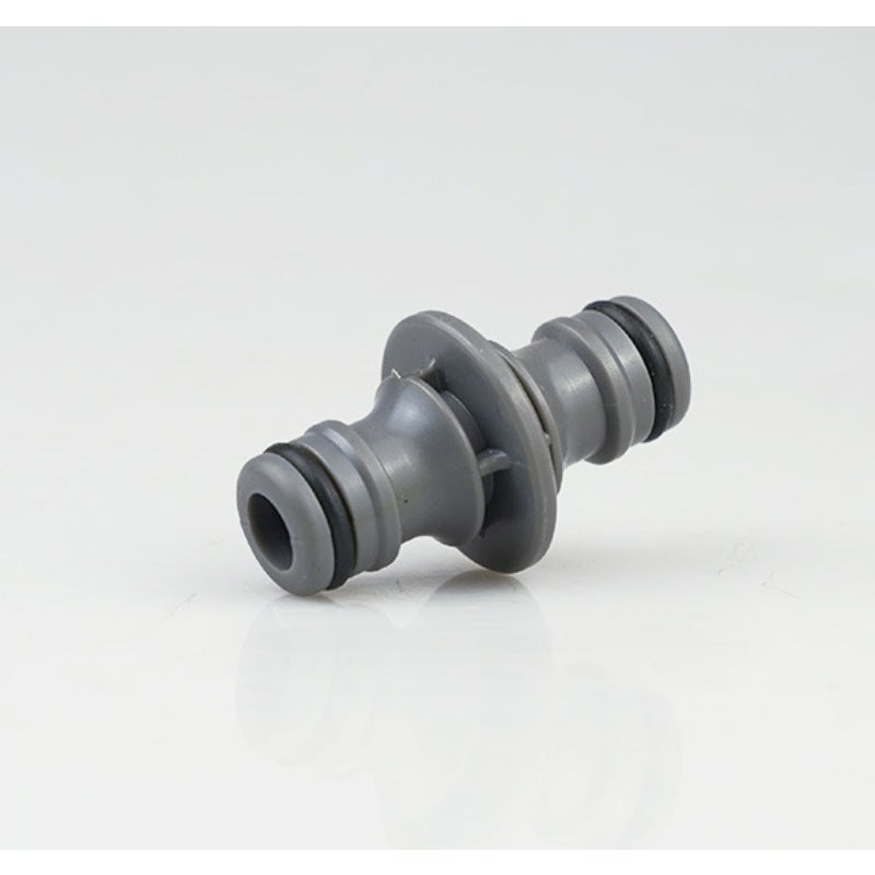 Szybkozłącze do węża, przyłącze do węża ogrodowego z gwintem 3/4" - podwójne złącze metalowe męskie - adapter do kranu z gwintem wewnętrznym