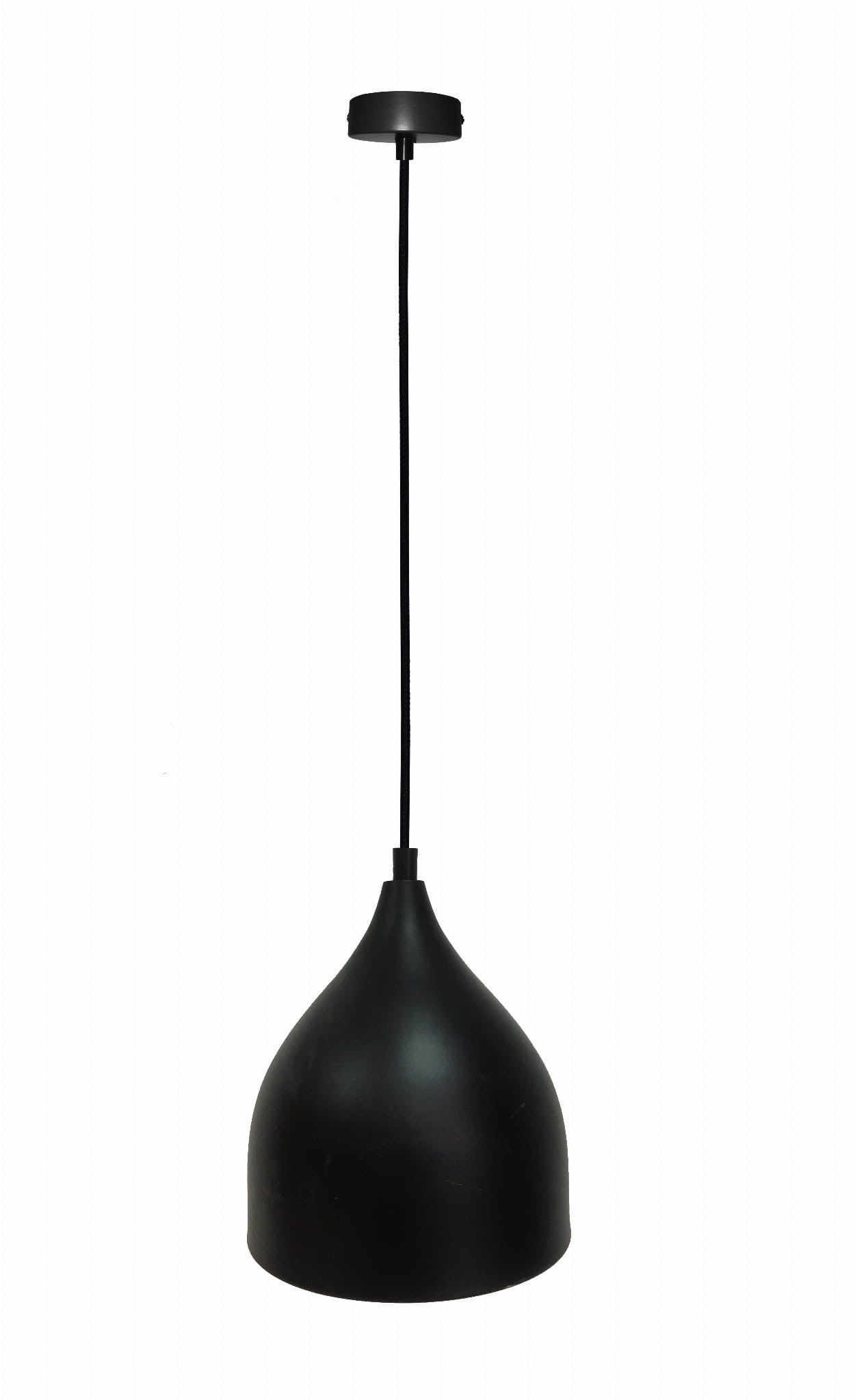 Lampa sufitowa wisząca Ystad czarna 1xE27x40W wym: 90 x 17 x 31 cm metal Candellux