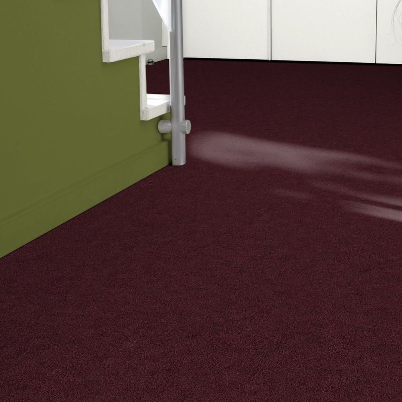 Arquiservi - Moqueta en loseta Viena Rojo 50x50 (5M2) | Antiestática, insonorizante y apta para oficinas y hogar - 3