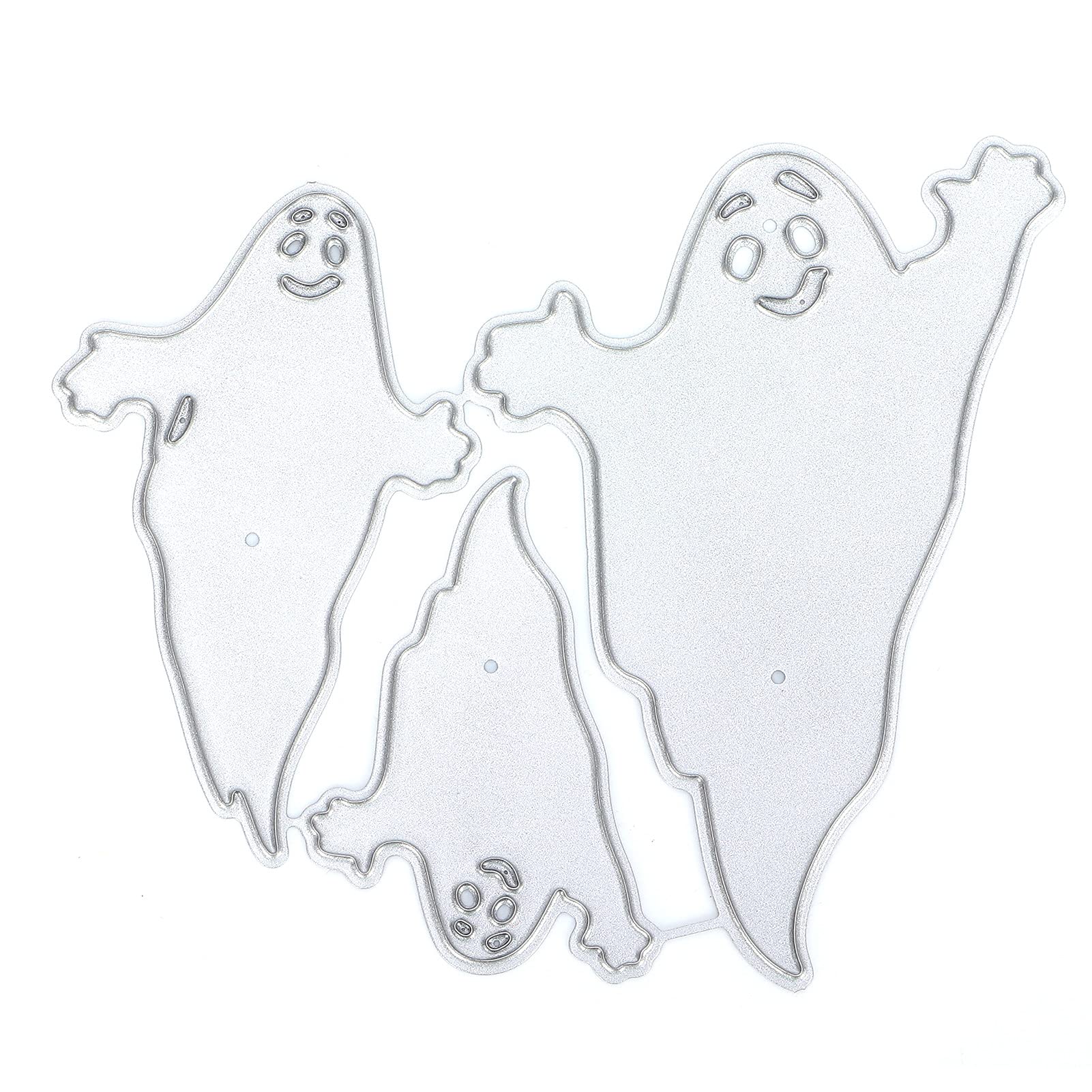 Metalowe matryce do wycinania na Halloween matryce do wycinania do pudełek na prezenty matryce wycinania duchów narzędzie szablonów scrapbookingu DIY
