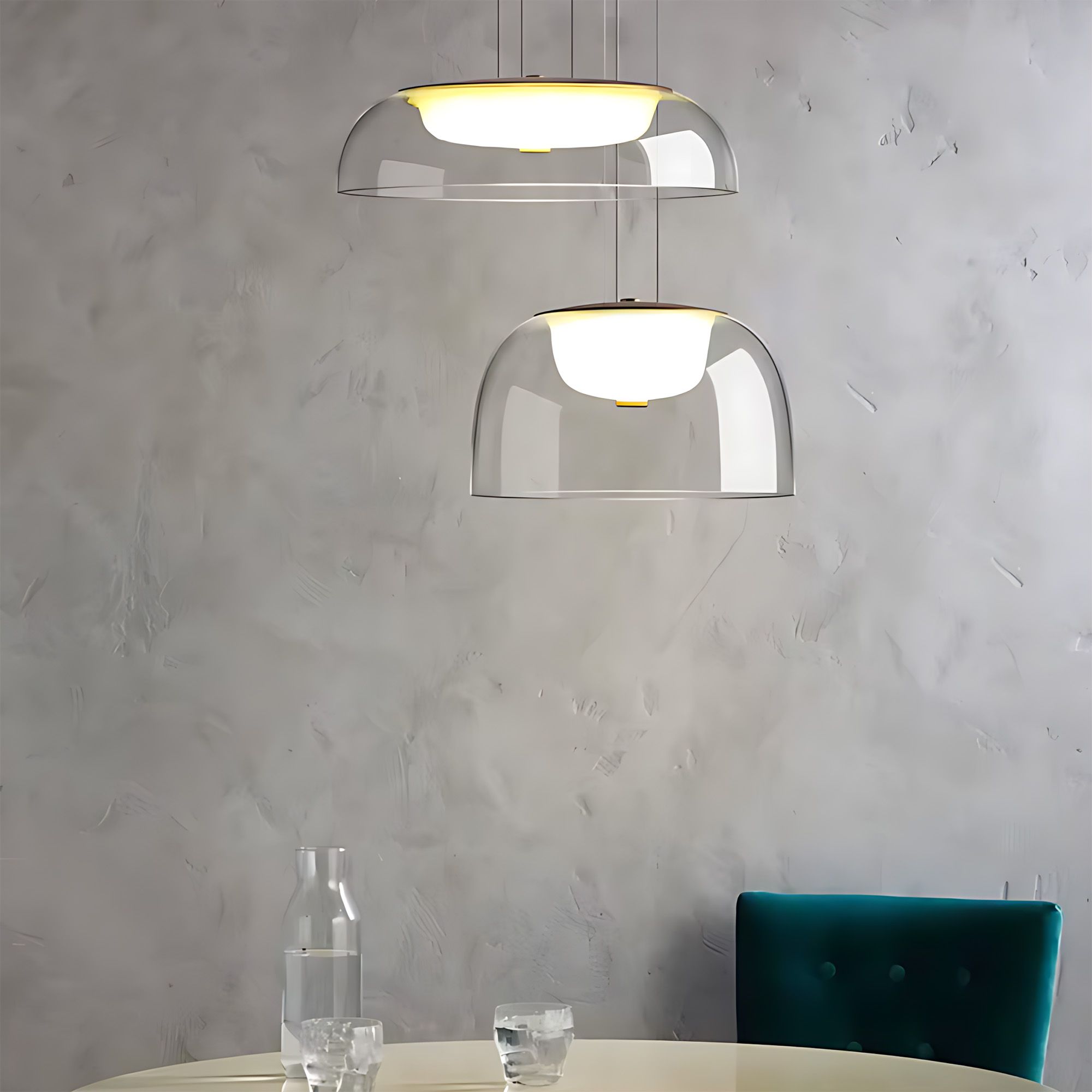 Lampa Sufitowa Wisząca Toolight App1690-1Pc B Złoty - 6