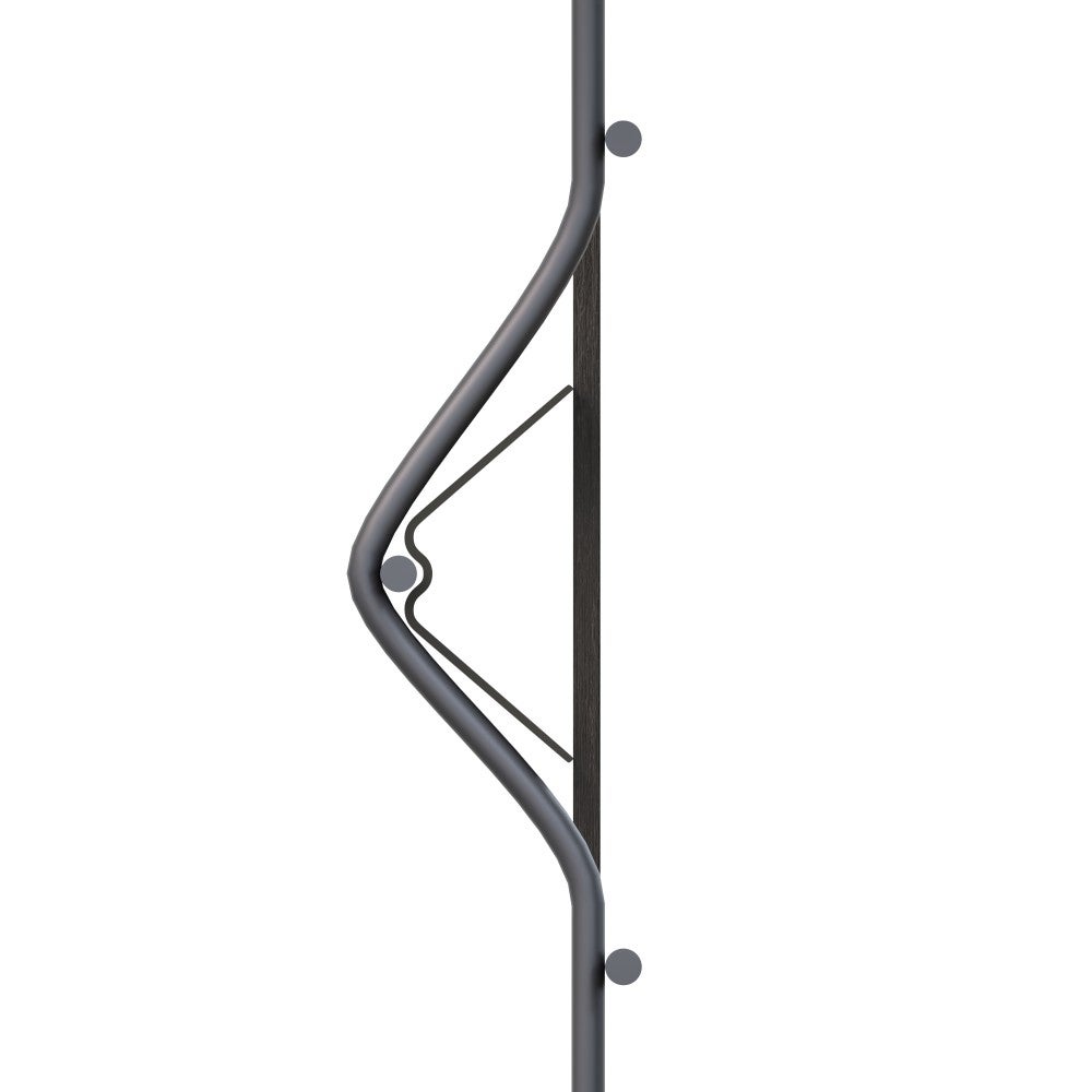 Kit Oscurante Composito - L2,5 x H1,93m - Grigio Antracite - Alta Resistenza - Oscurante per Rete Rigida - 7