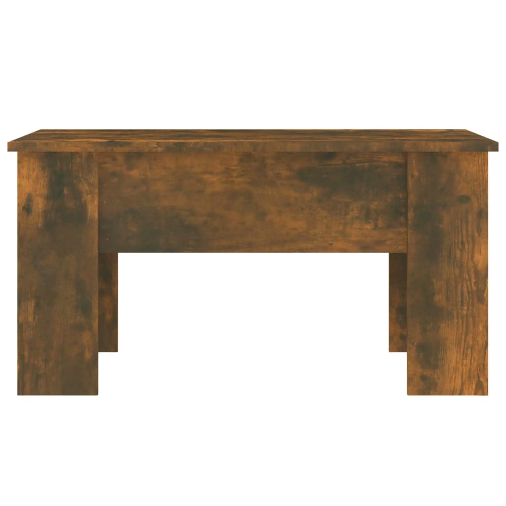VidaXL Tavolino da Salotto Rovere Fumo 40x40x43cm Legno Ingegnerizzato