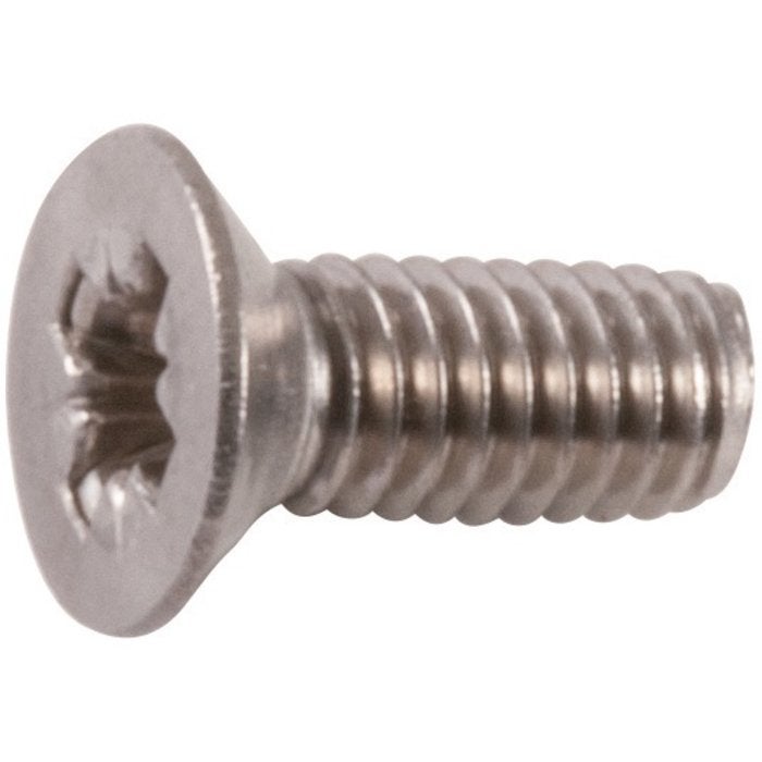 10 Vis à Agglo ACTON Tête Fraisée PZ Inox A2 – 5x30 Mm – Neuves En Paquet