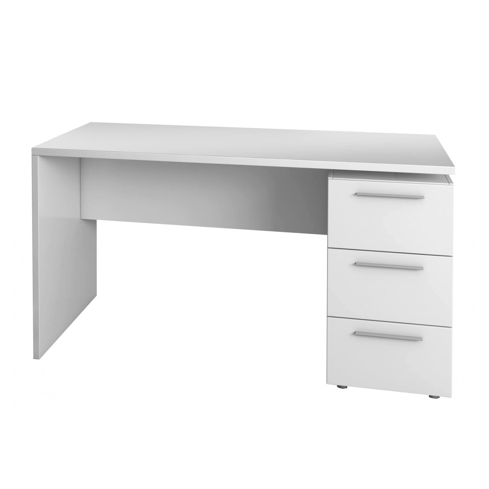Bureau Alimet, Bureau moderne, Table d'étude avec commode avec 2 ...
