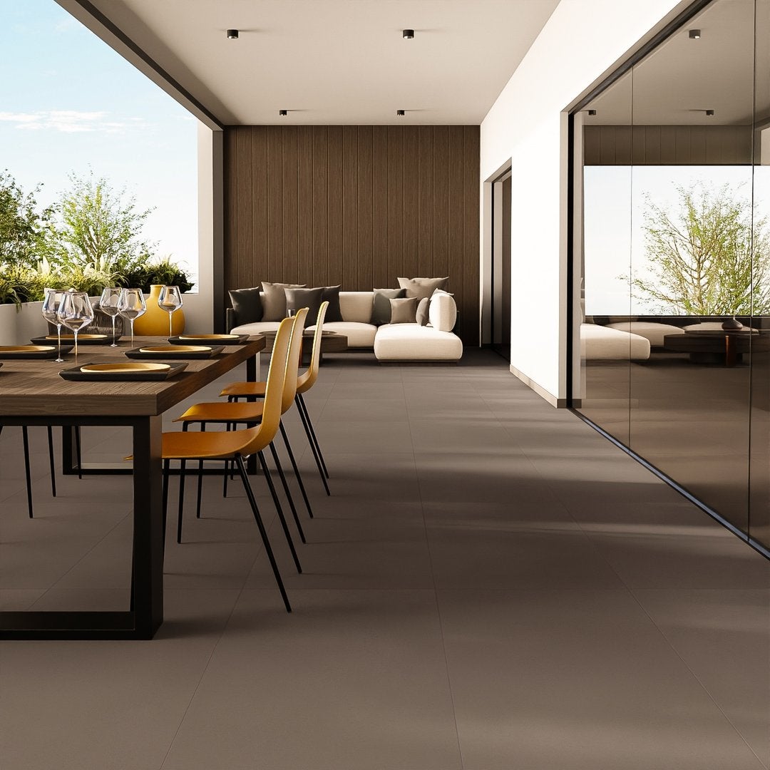 Cemento Pastello Cipria Outdoor - Piastrelle 60x120 cm R11 9 mm - INU 9005 60x120 GRIP R11 9 mm - 4