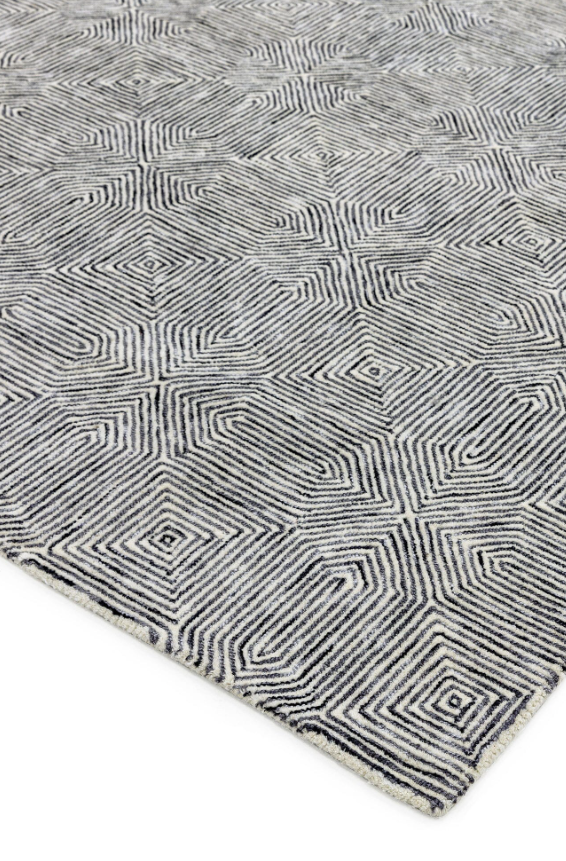 Tapis de salon moderne en laine CAMBRIDGE 120x170 cm - 5
